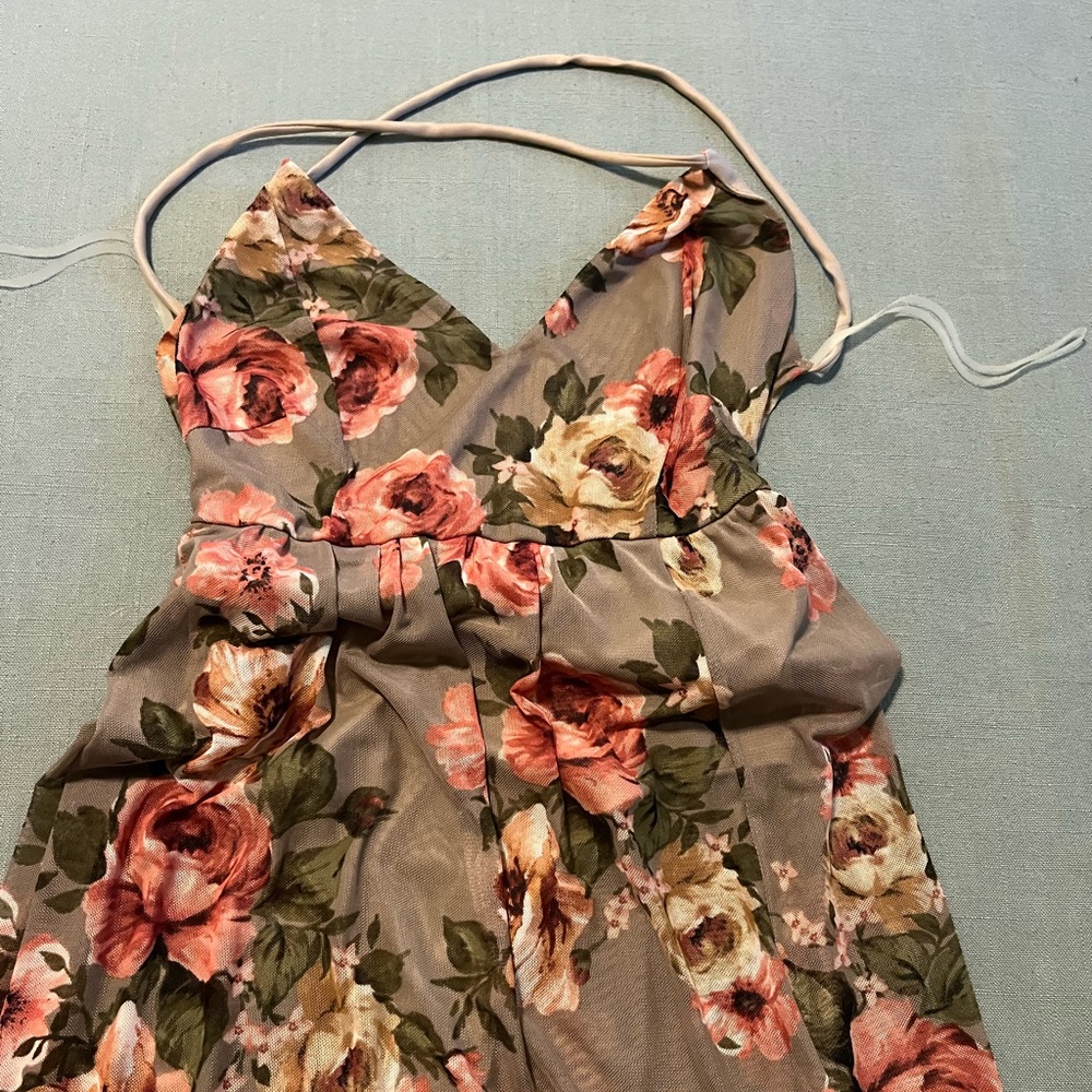 Brand New Flower Maxi Dress